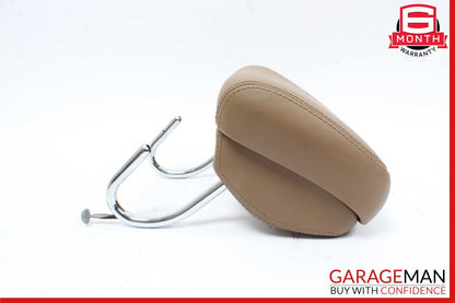 07-09 Mercedes W221 S600 S65 AMG Rear Right / Left Seat Headrest Head Rest Brown