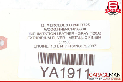 08-17 Mercedes W204 C250 CLS550 Rear Right or Left Side Lower Control Arm OEM