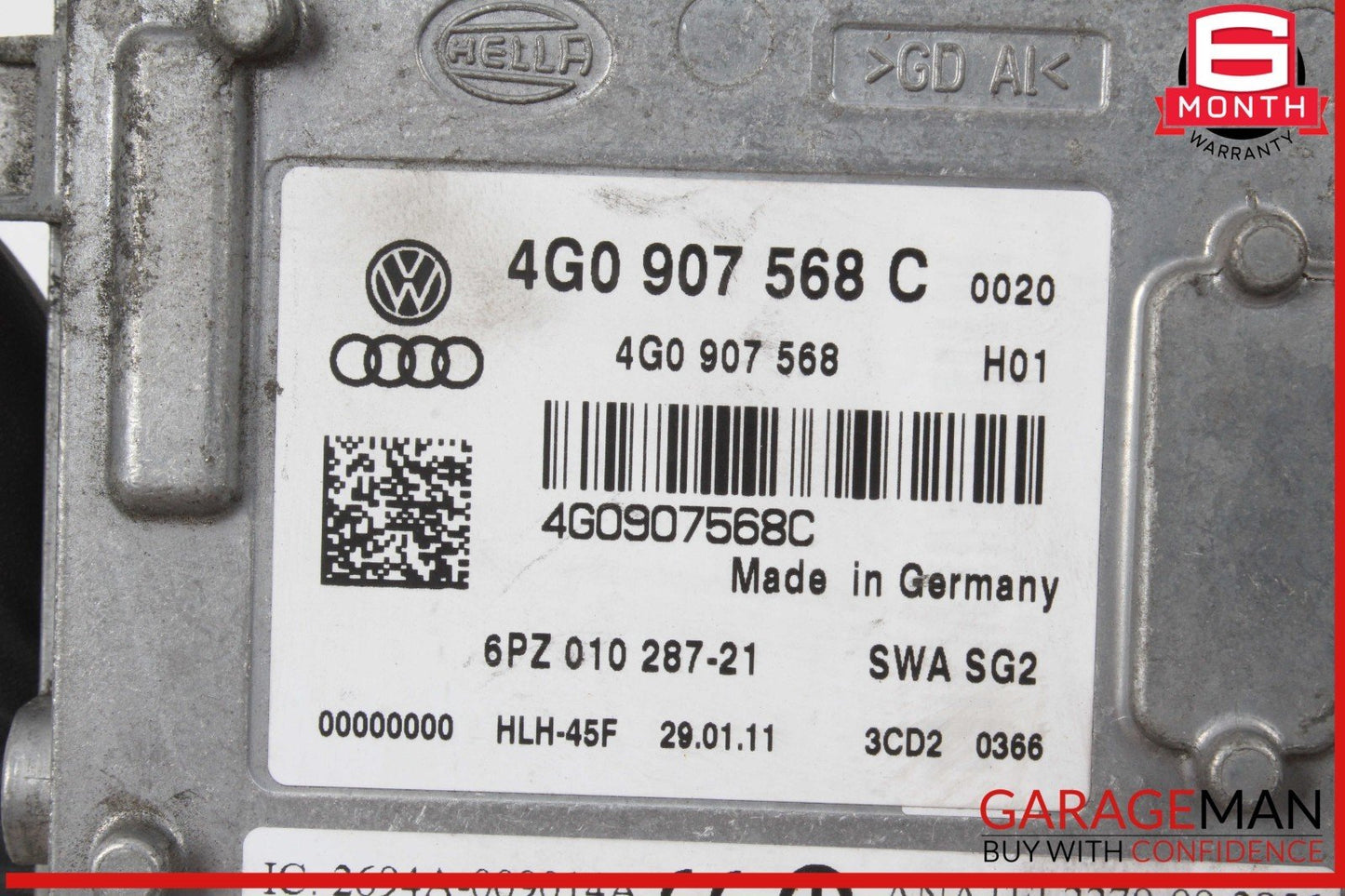12-18 Audi A7 Rear Right Passenger Side Lane Change Assist Blind Spot Module OEM