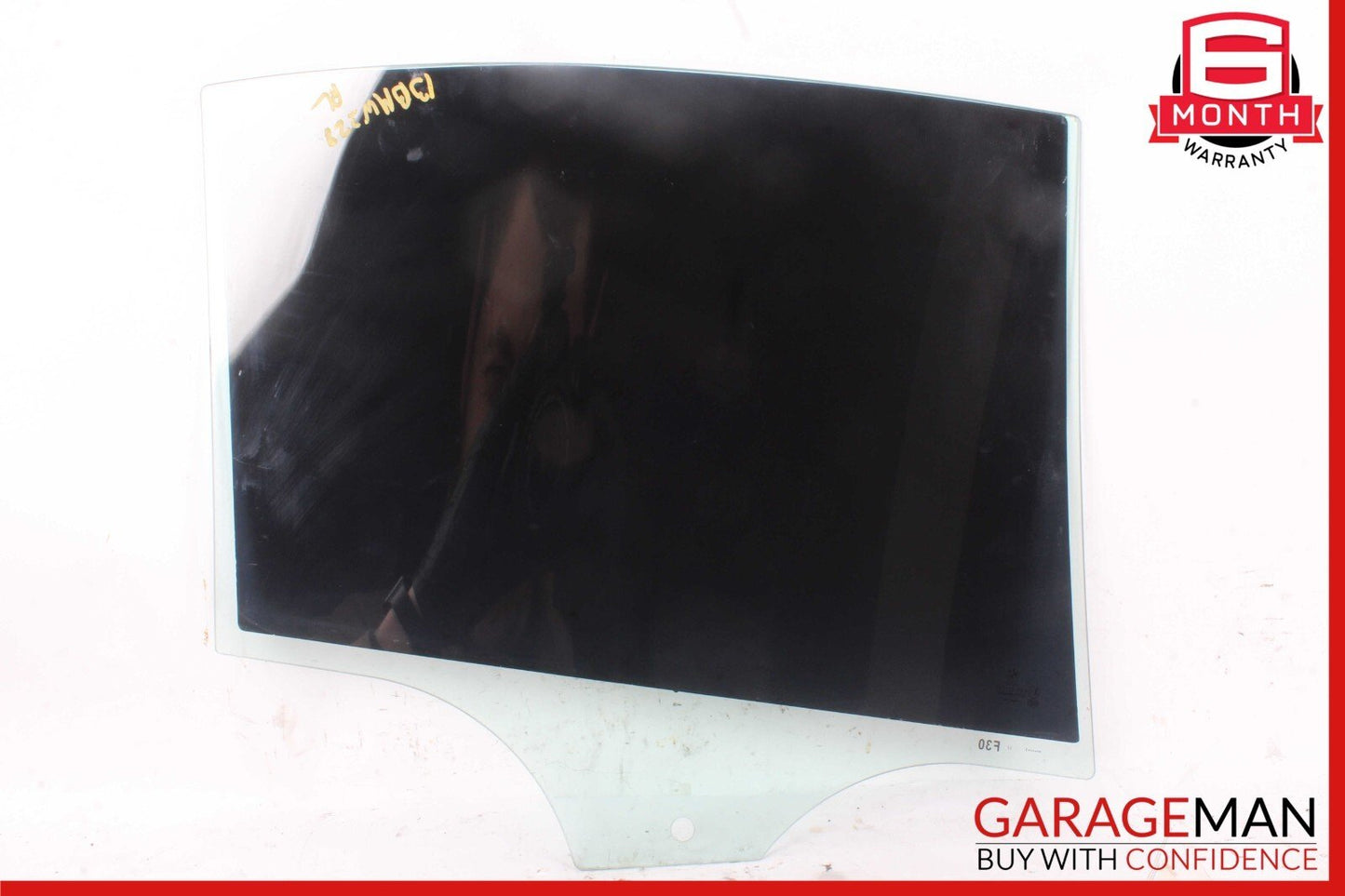12-18 BMW F30 328i 335i 330e 340i Rear Right Side Door Window Glass OEM