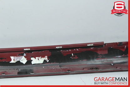 02-05 Mercedes W203 C230 Coupe Right Side Rocker Skirt Moulding Titanite Red OEM