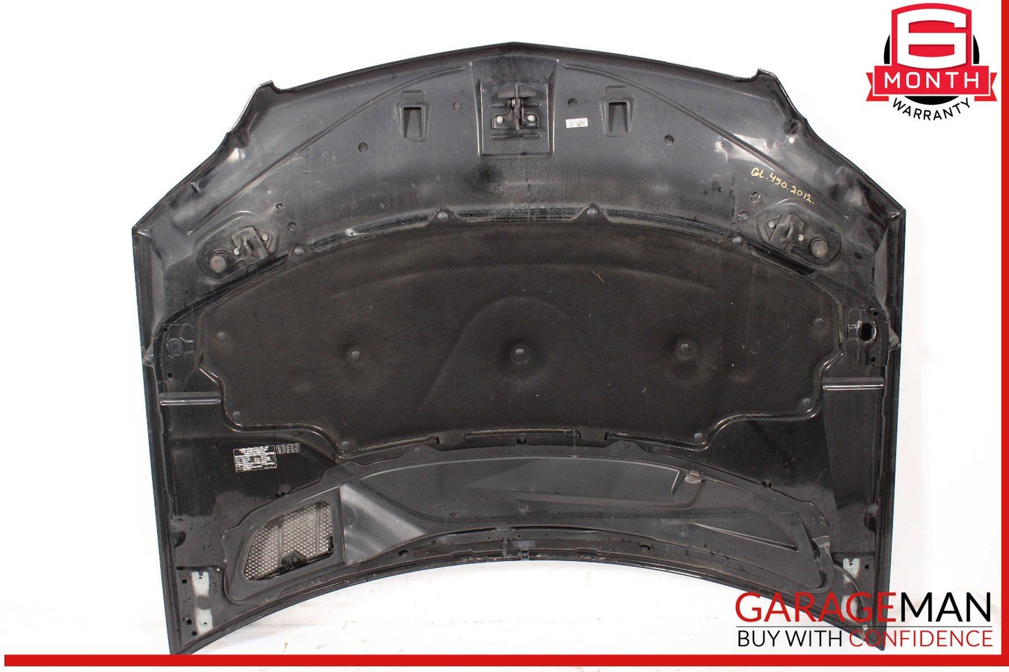 07-12 Mercedes X164 GL450 GL320 Hood Bonnet Panel Assembly Black OEM