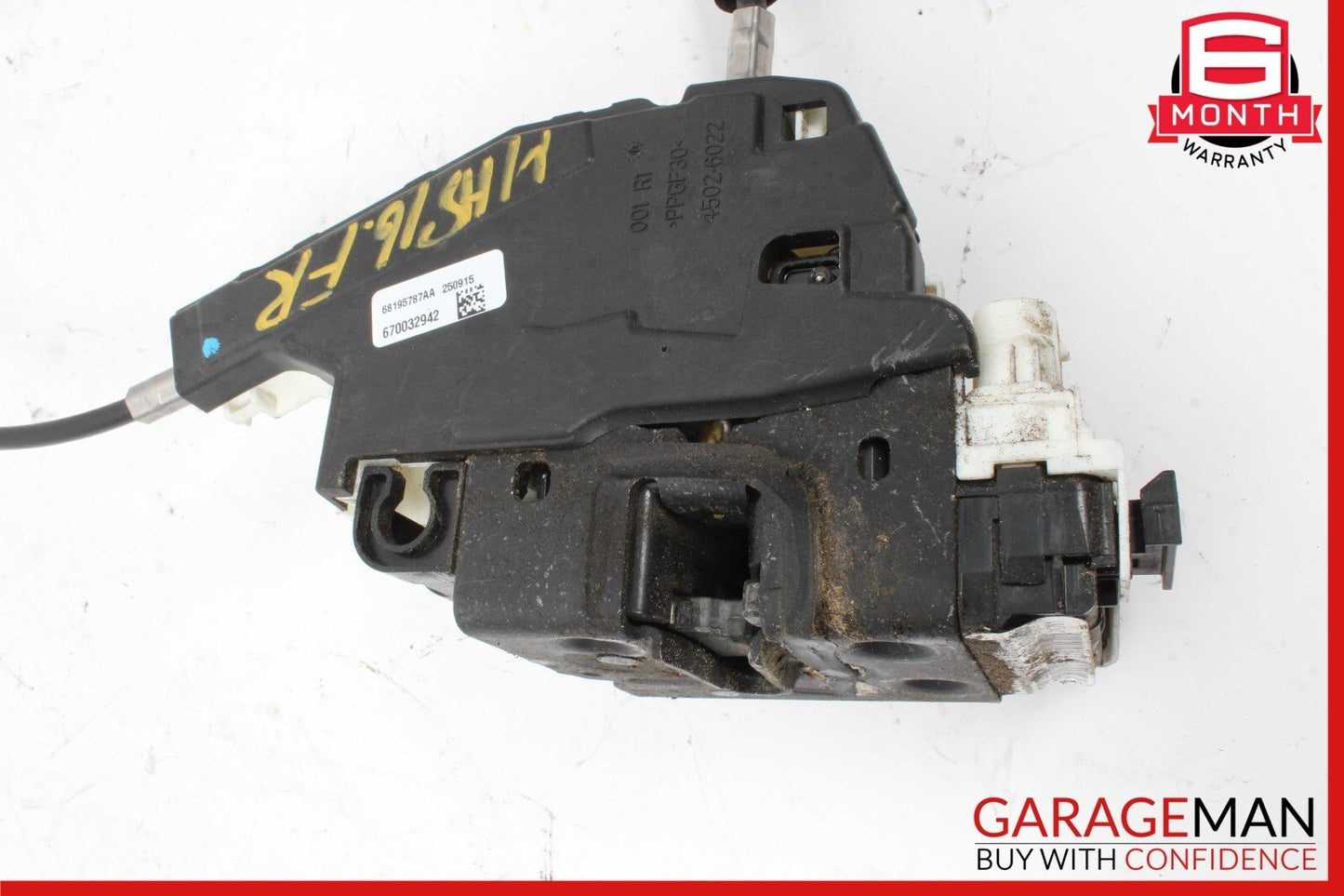 14-17 Maserati Ghibli Front Right Side Door Lock Latch Actuator Assembly OEM