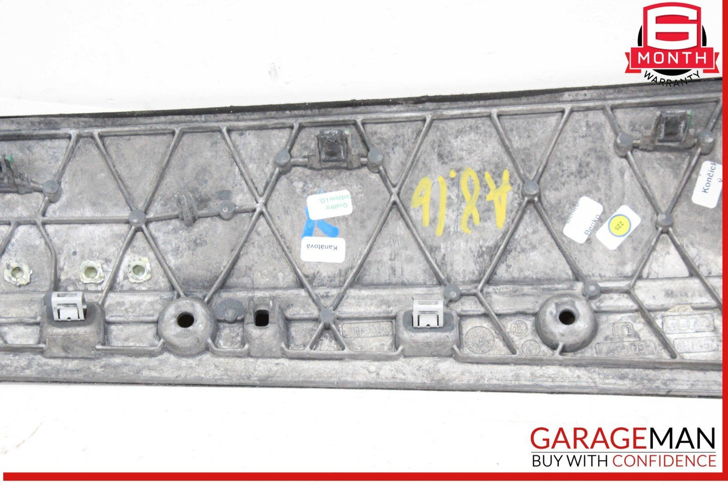 11-18 Audi A8 S8 Front Right Side Dash Trim Cover Panel w/ AC A/C Air Vent OEM
