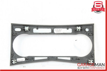 08-14 Mercedes W204 C300 AC A/C Climate Control Switch Trim Cover Wood Bezel