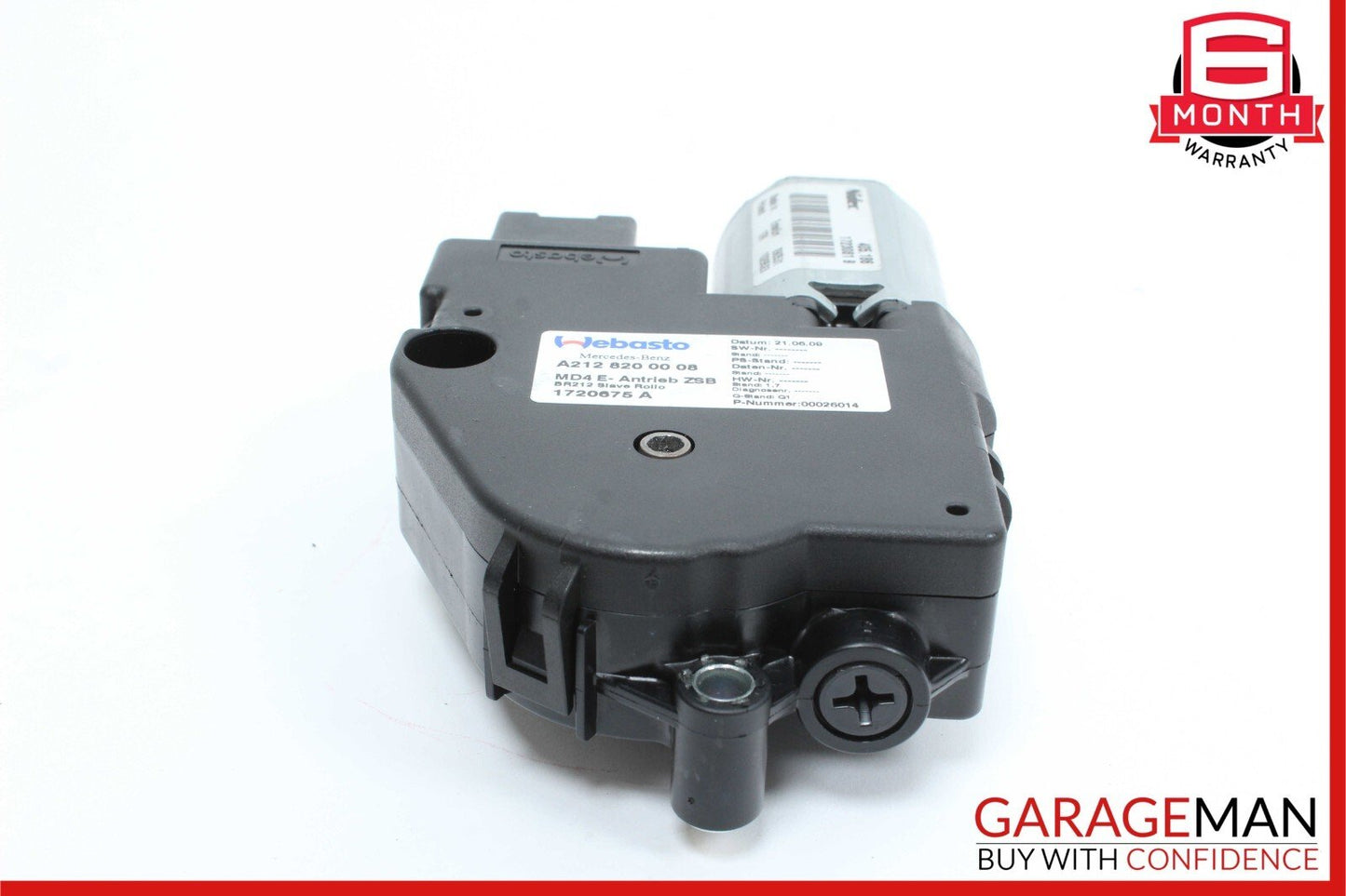 10-17 Mercedes C250 E250 E400 C350 Roof Sun Shade Screen Roller Blind Motor Unit