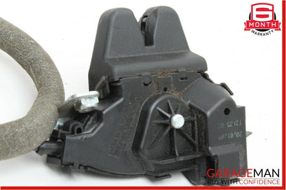08-15 Mercedes C250 C300 Trunk Lid Lock Latch Actuator w/ Cylinder Mechanism