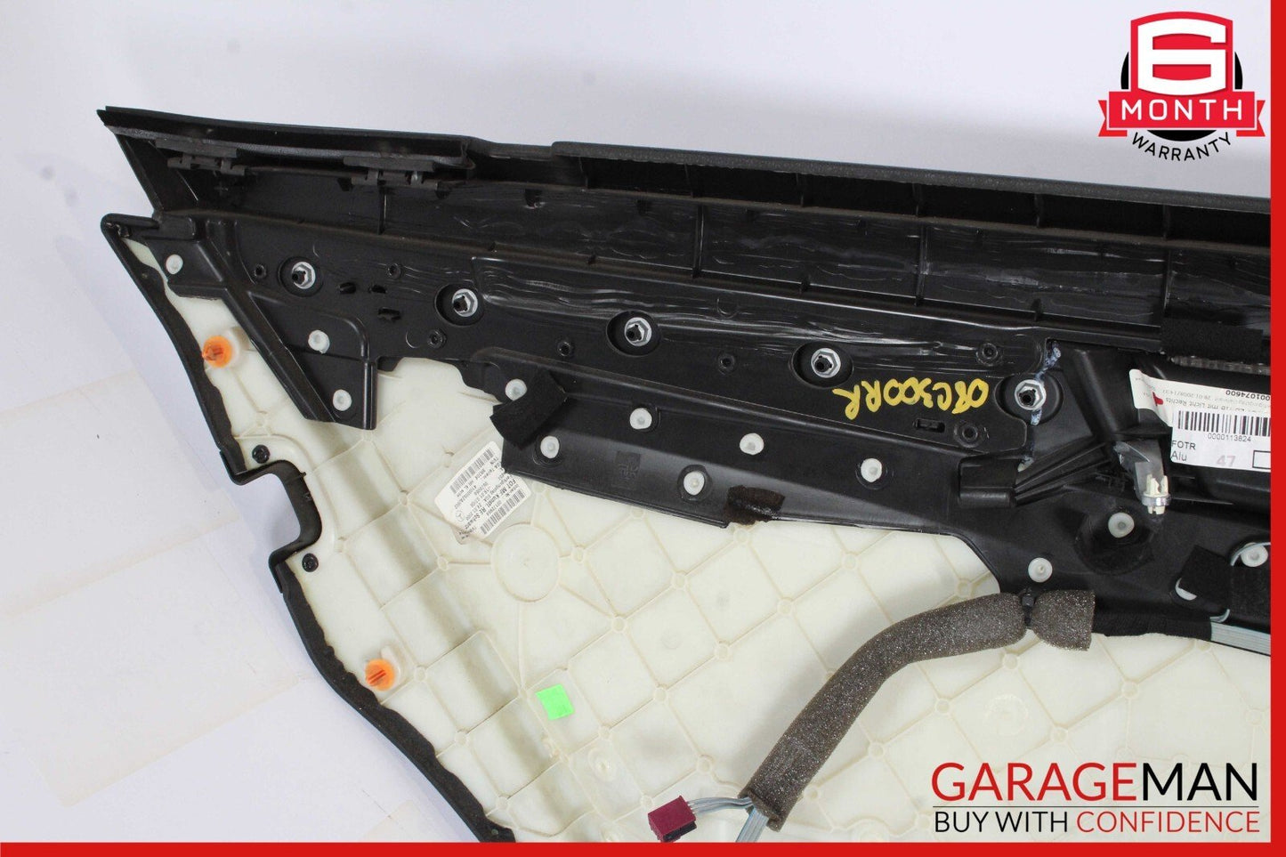 08-14 Mercedes W204 C300 Sedan Rear Right Passenger Side Door Panel Cover Black