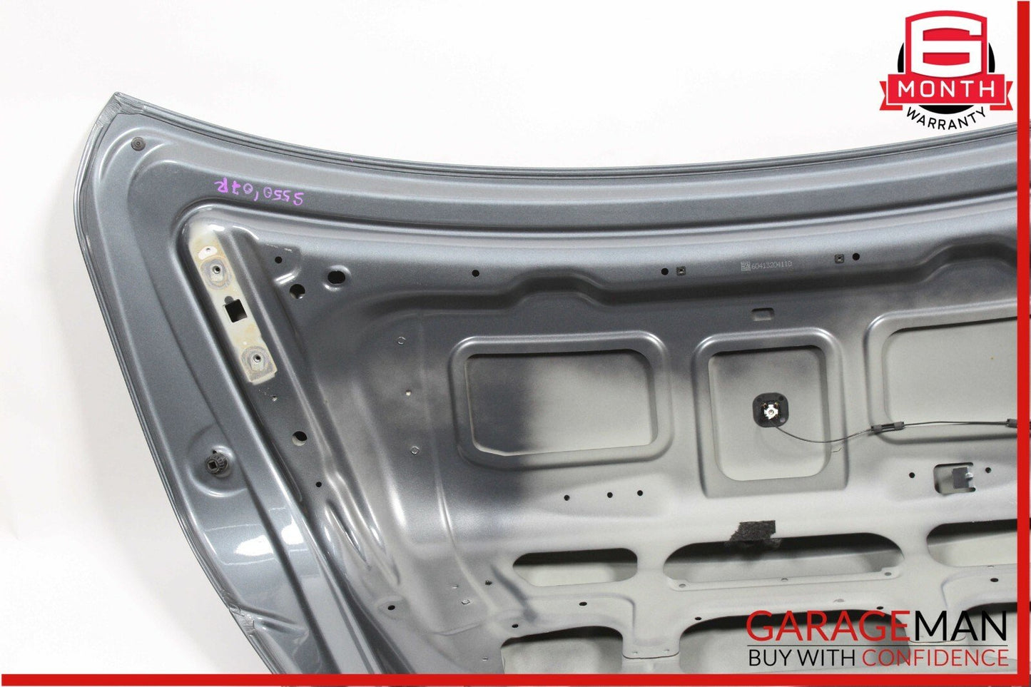 07-13 Mercedes W221 S550 S63 AMG Rear Trunk Lid Deck Shell Panel Cover Flintgray