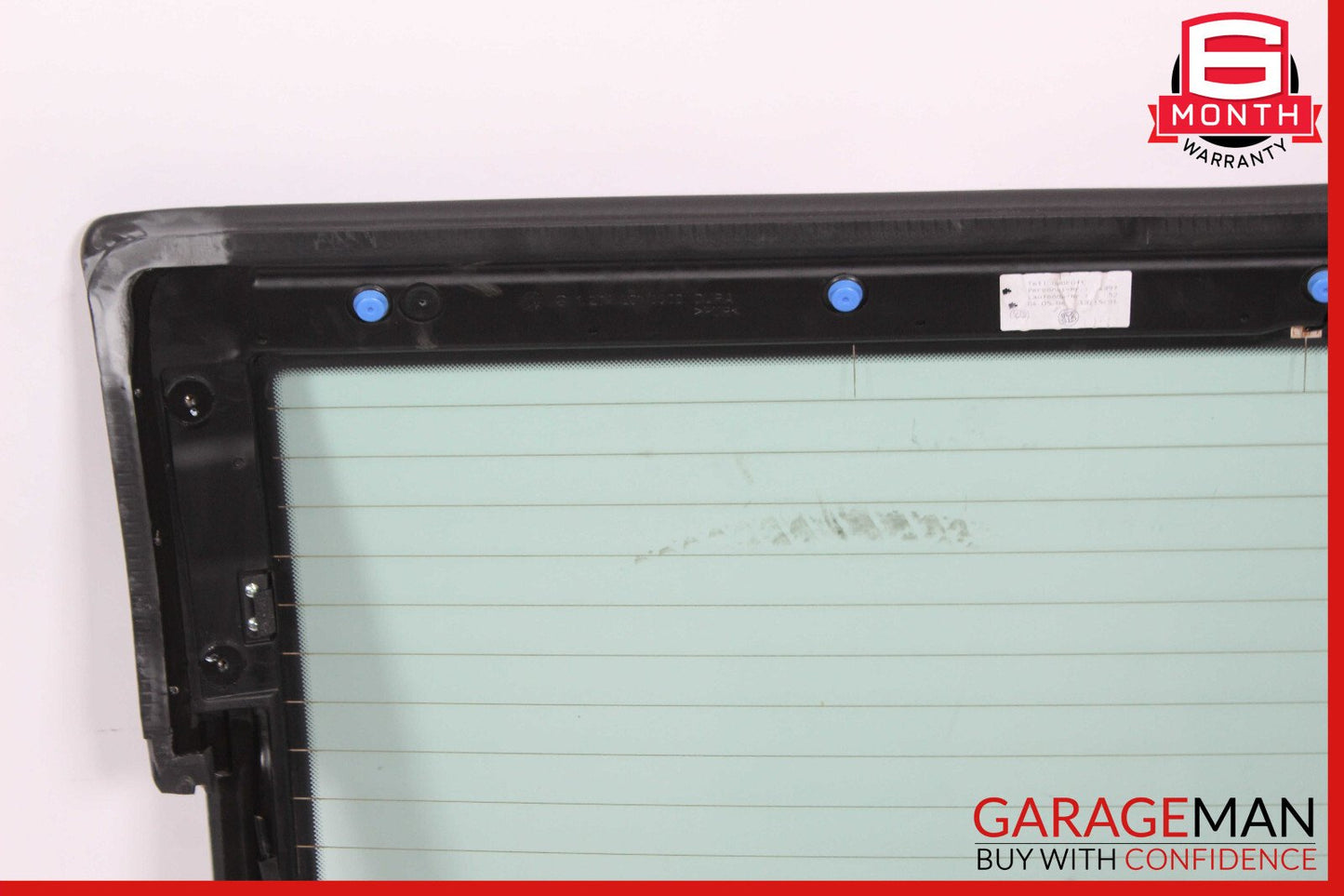 03-12 Mercedes R230 SL500 SL55 AMG Rear Back Windshield Glass Assembly OEM