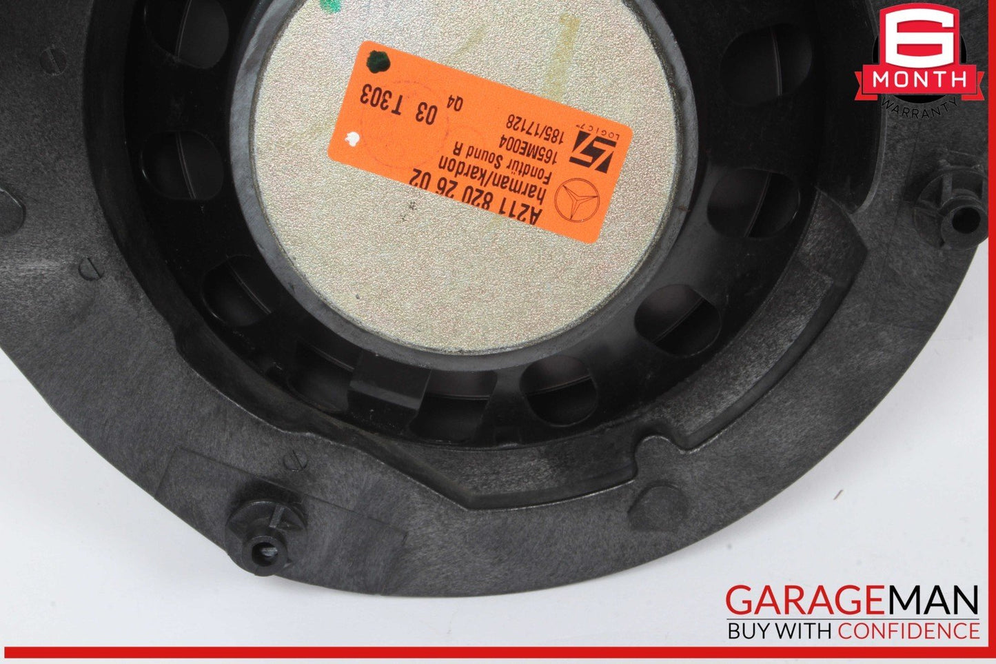 03-06 Mercedes W211 E500 Rear Left & Right Door Audio Sound Speaker Set Of 2 Pc