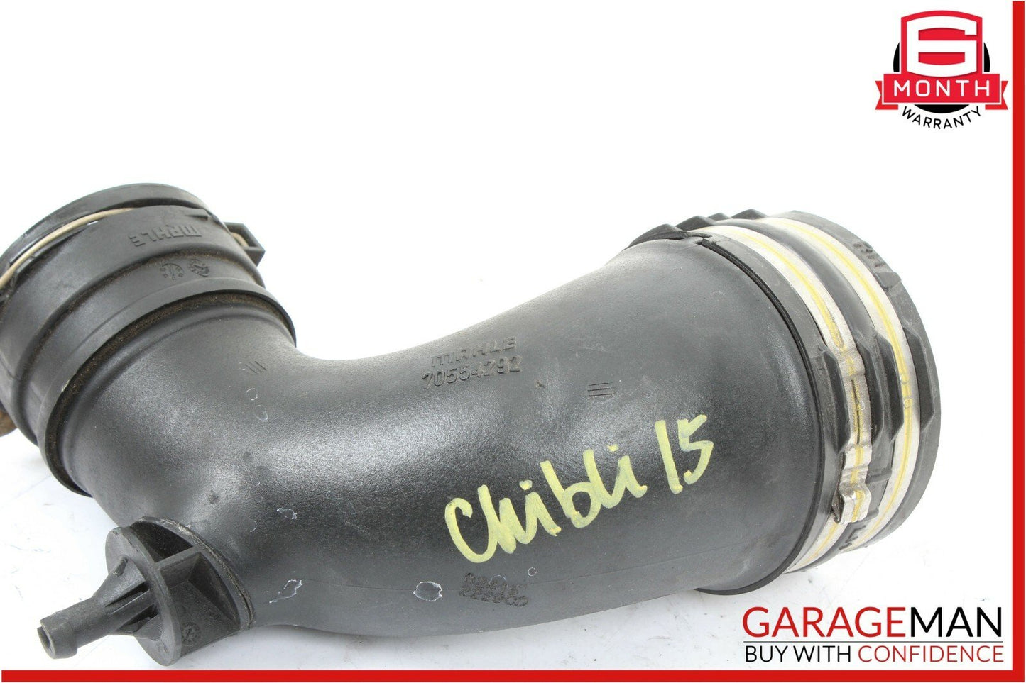 14-17 Maserati Ghibli Air Intake Inlet Resonator Sleeve Hose Tube 670001591 OEM