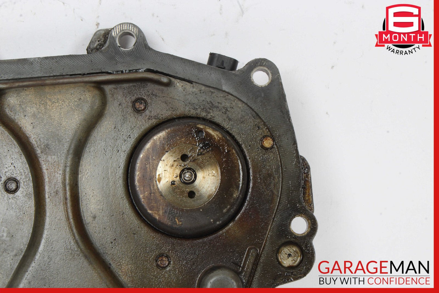 12-18 Mercedes X166 GL450 Front Right / Left Engine Timing Chain Cover Plate