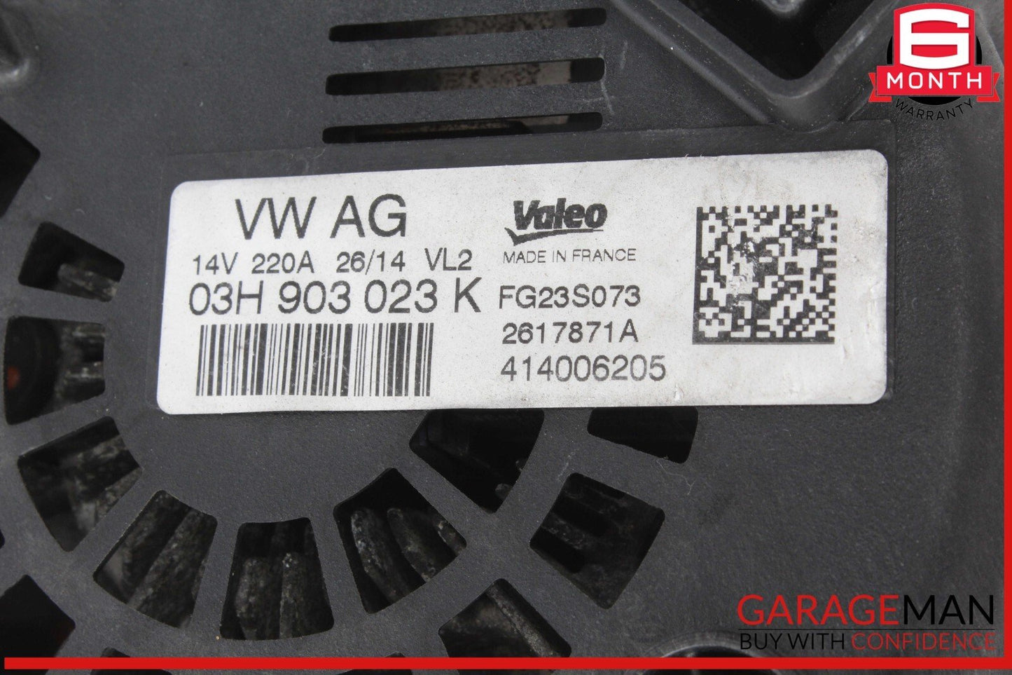 11-18 Porsche Cayenne 958 Engine Alternator Generator 220A OEM
