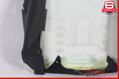 08-14 Mercedes W204 C250 Top Upper Seat Cushion Front Right Side Black OEM