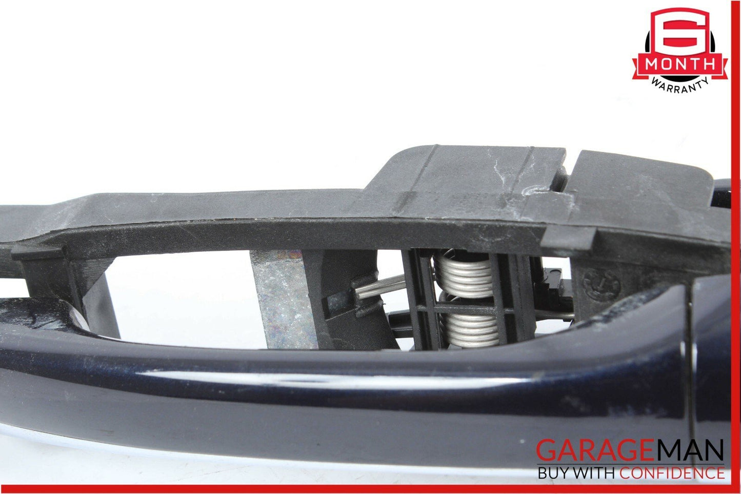 03-06 Mercedes W211 E350 E500 Rear Right Side Exterior Door Handle Blue OEM