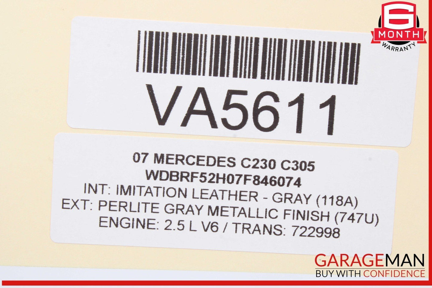 05-12 Mercedes W203 C230 CLK350 R350 Water Thermostat Housing 2722000115 OEM
