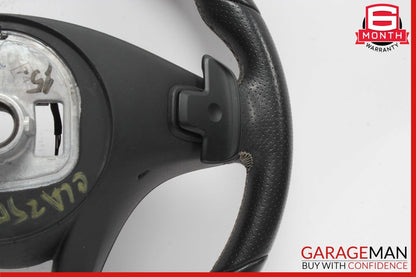 14-20 Mercedes W117 CLA250 GLA250 Steering Wheel w/ Paddle Shifters Black OEM