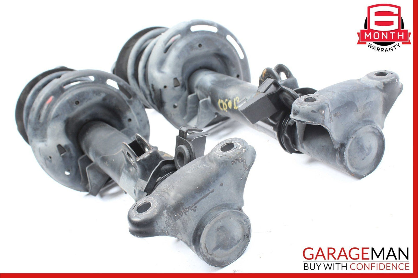 08-17 Mercedes C300 C250 E400 RWD Front Shock Absorber Coil Spring Set of 2 Pc
