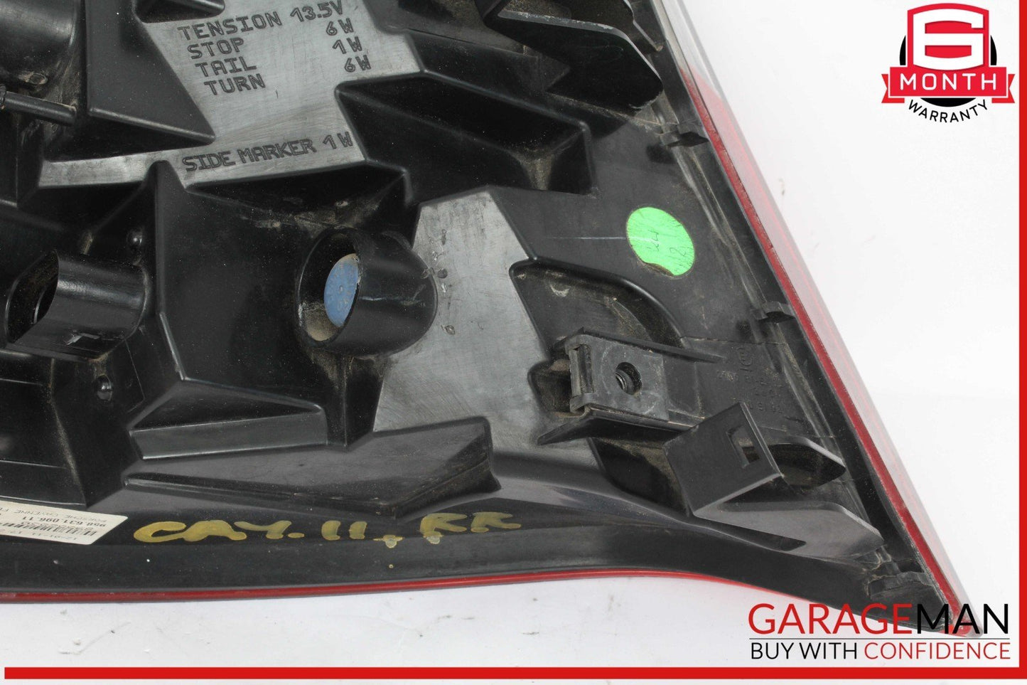 11-14 Porsche Cayenne 958 Rear Right Side Outer Taillight Tail Light Lamp OEM