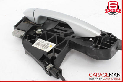07-13 Mercedes W221 S400 S550 Rear Right Exterior Door Handle Keyless Go Silver