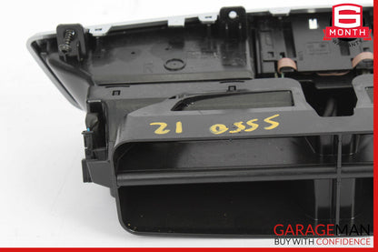 07-13 Mercedes W221 S550 Center Dash A/C Air Vent Trim Clock OEM