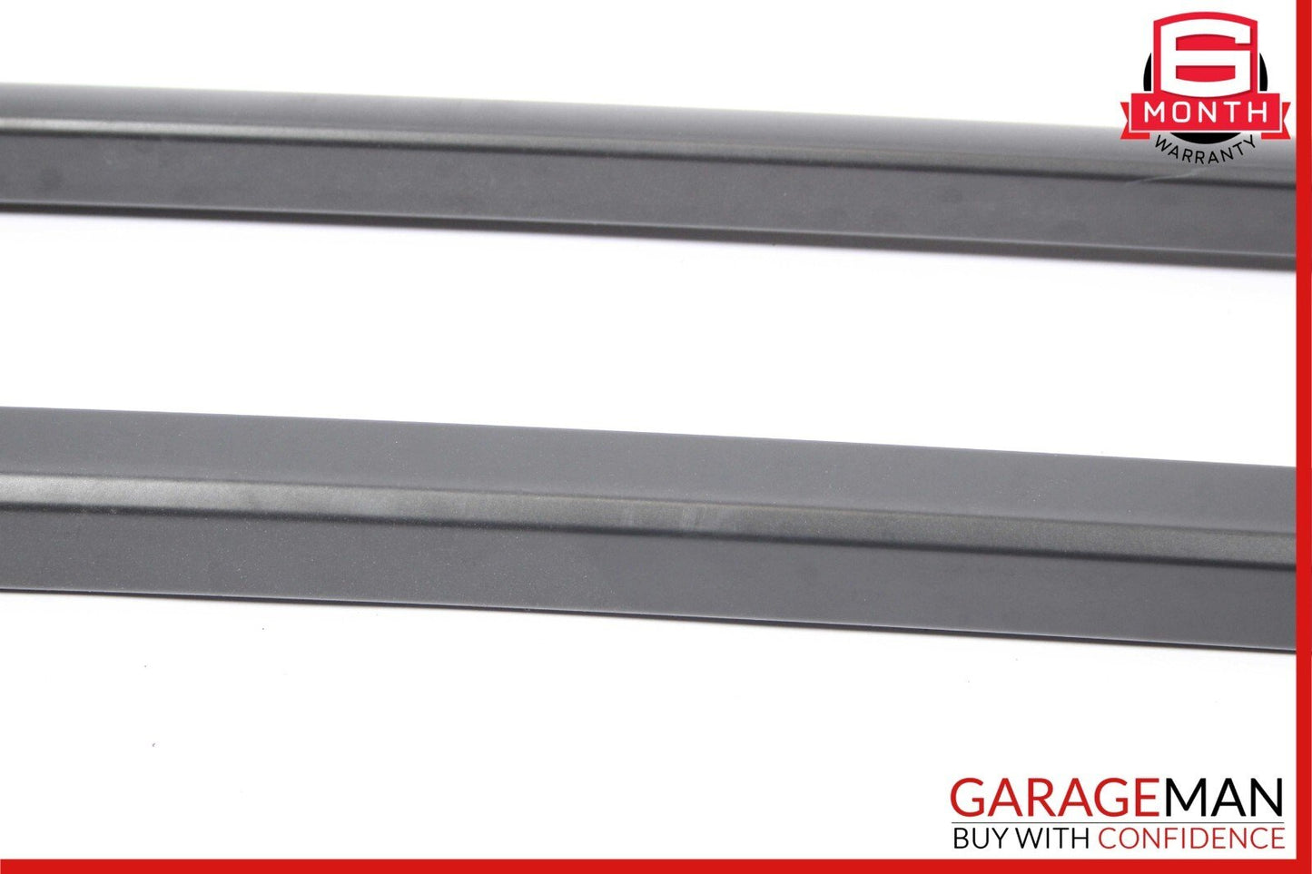 13-15 Mercedes X204 GLK350 Left & Right Roof Luggage Rack Rail Molding Trim Set