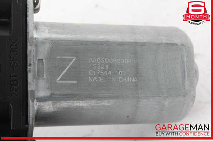 15-18 Mercedes W205 C300 C63 AMG Rear Left Side Door Window Regulator Motor OEM