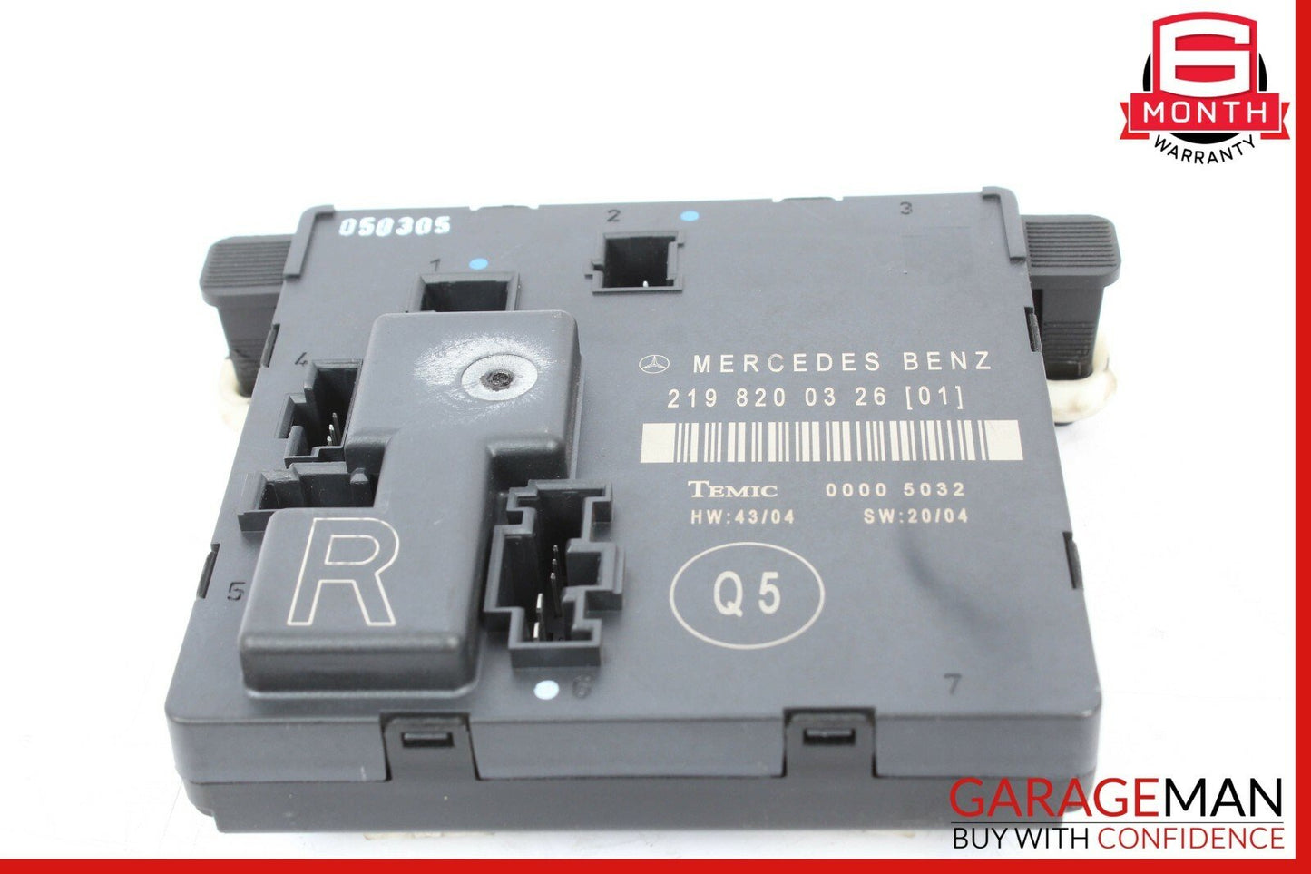 06-11 Mercedes W219 CLS500 Rear Right Door Computer Controller Module Unit