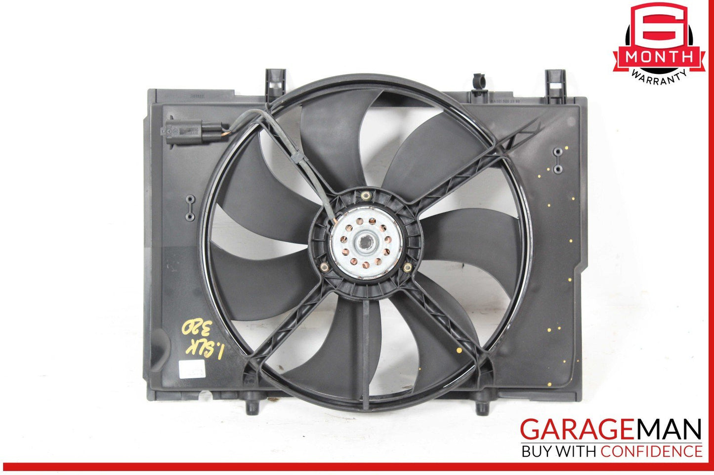 01-04 Mercedes R170 SLK230 Engine Motor Cooling Radiator Fan Assembly OEM