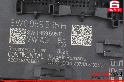 17-24 Audi A4 Quattro Rear Right or Left Side Door Control Module 8W0959595H OEM