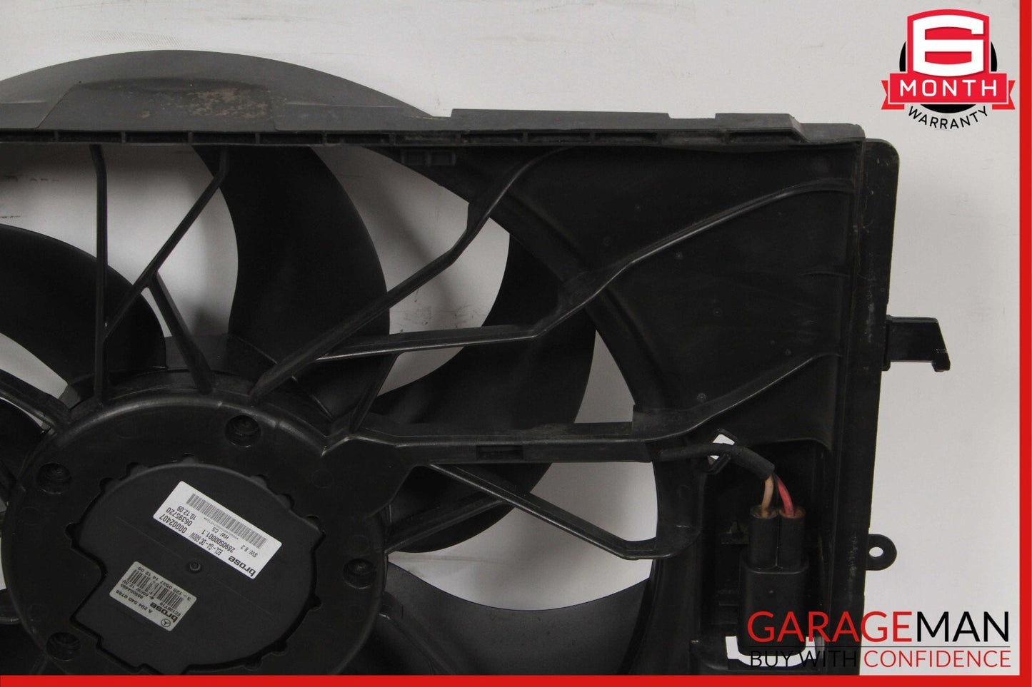 08-16 Mercedes X204 GLK350 C300 E350 Engine Radiator Cooling Fan Motor Assembly