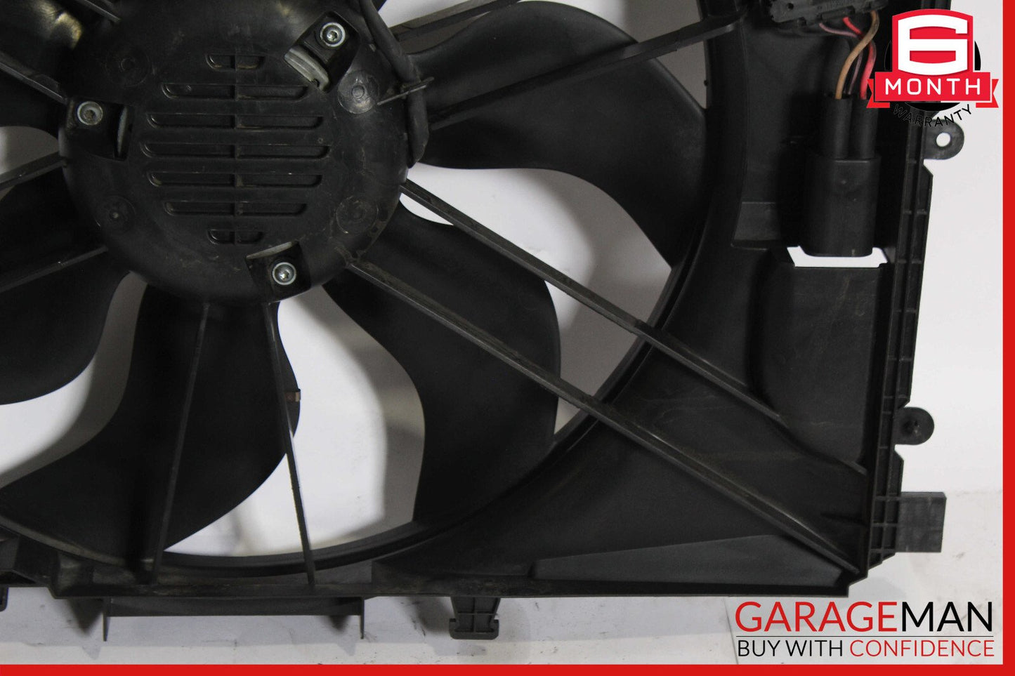 08-18 Mercedes C250 E250 CLS400 Engine Cooling Fan Shroud Motor Assembly