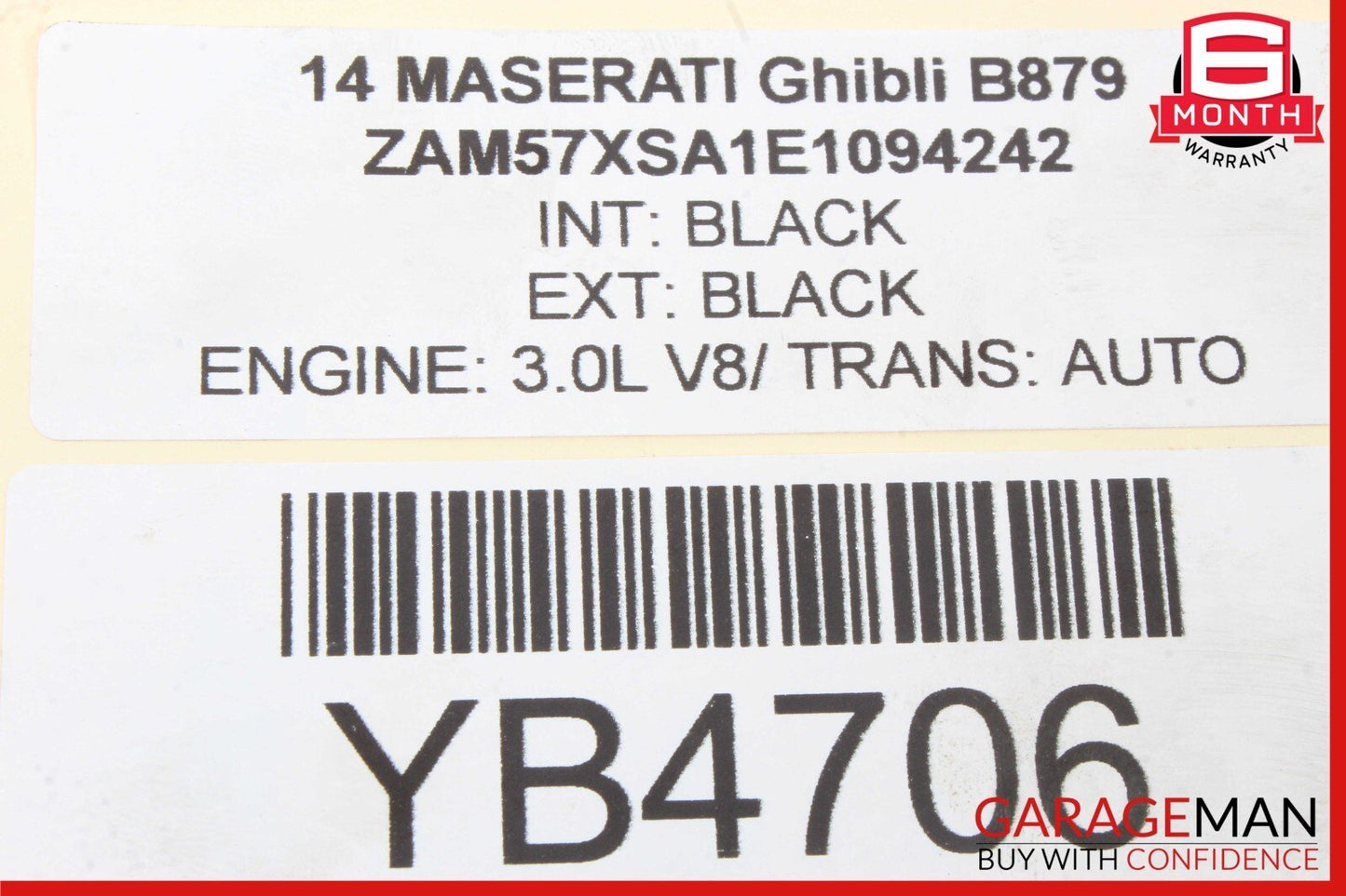 14-17 Maserati Ghibli Rear Left / Rear Right Control Arm Bar Link