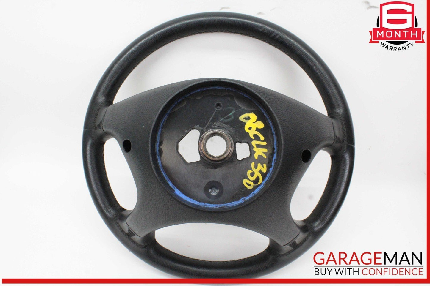 03-09 Mercedes W209 CLK350 Front Left Side Steering Wheel Black 2304600503 OEM