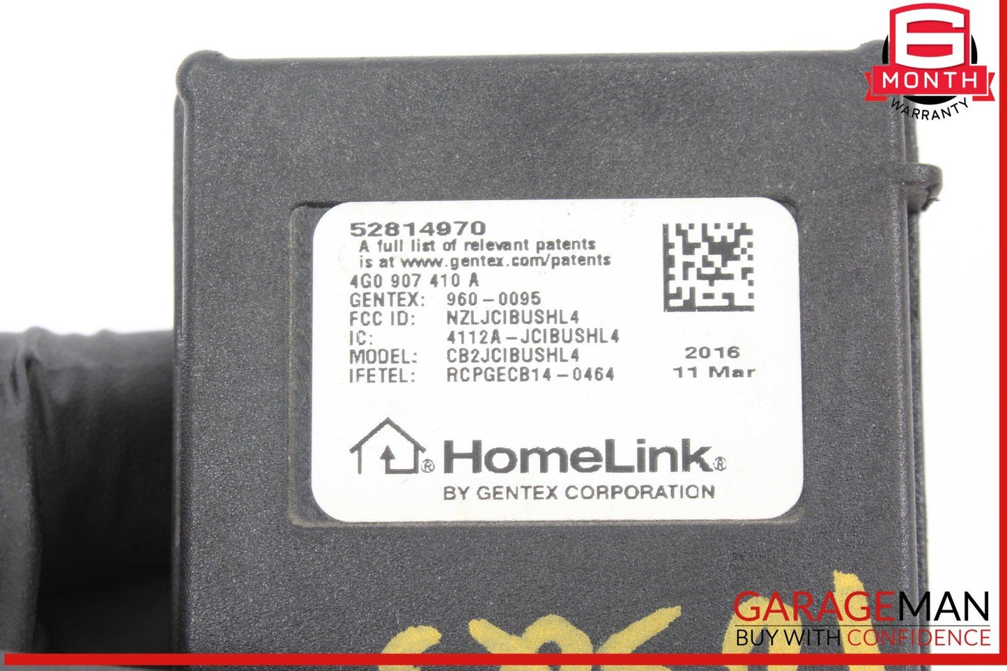 2012-2018 Audi SQ5 Body Computer Control Module Unit 4G0907410A Genuine