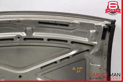 03-08 Mercedes R230 SL500 SL55 Convertible Roof Hard Top Folding Panel Silver