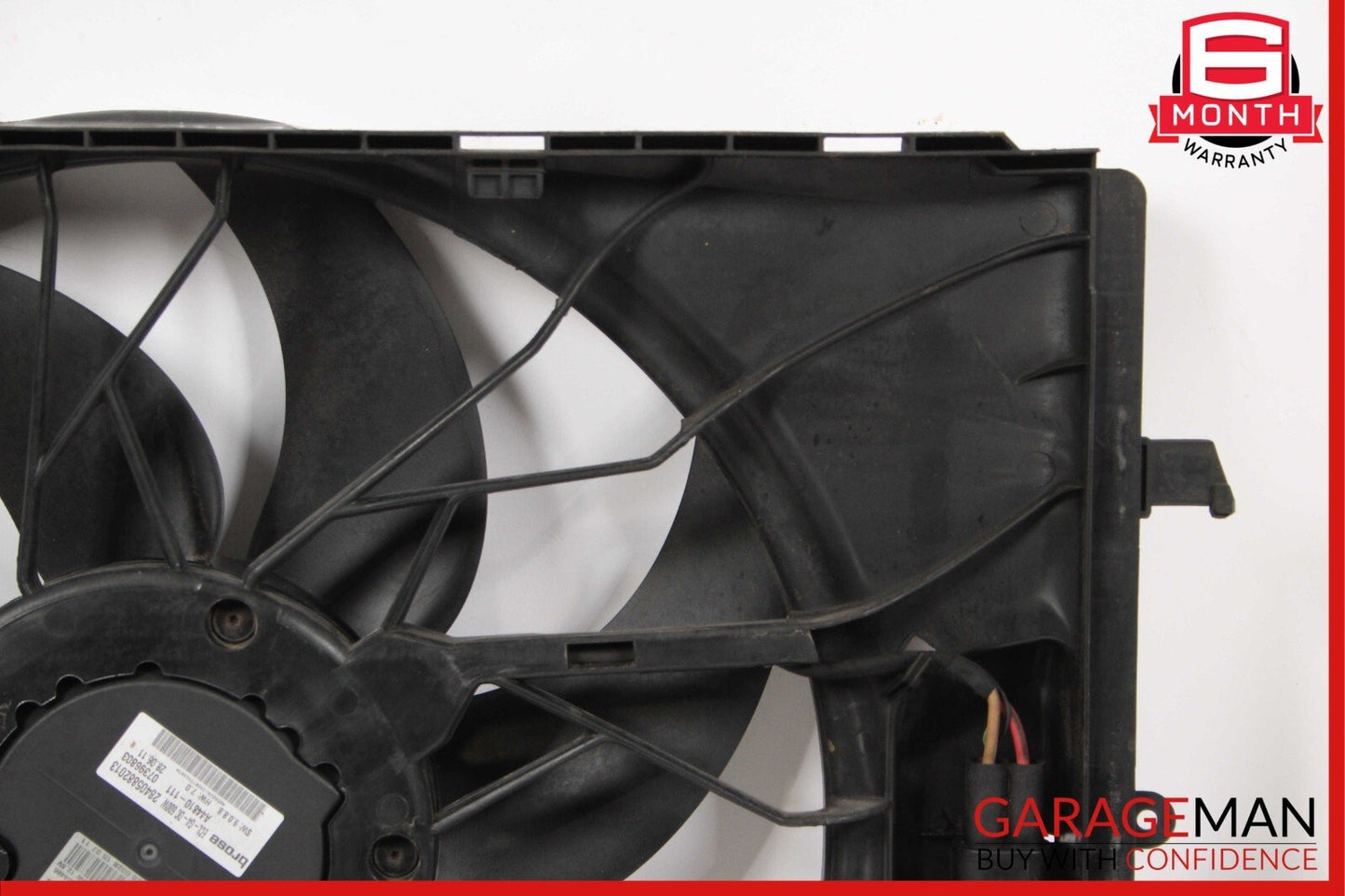 08-18 Mercedes C350 SLK350 CLS400 E350 Engine Cooling Fan Shroud Motor Assembly