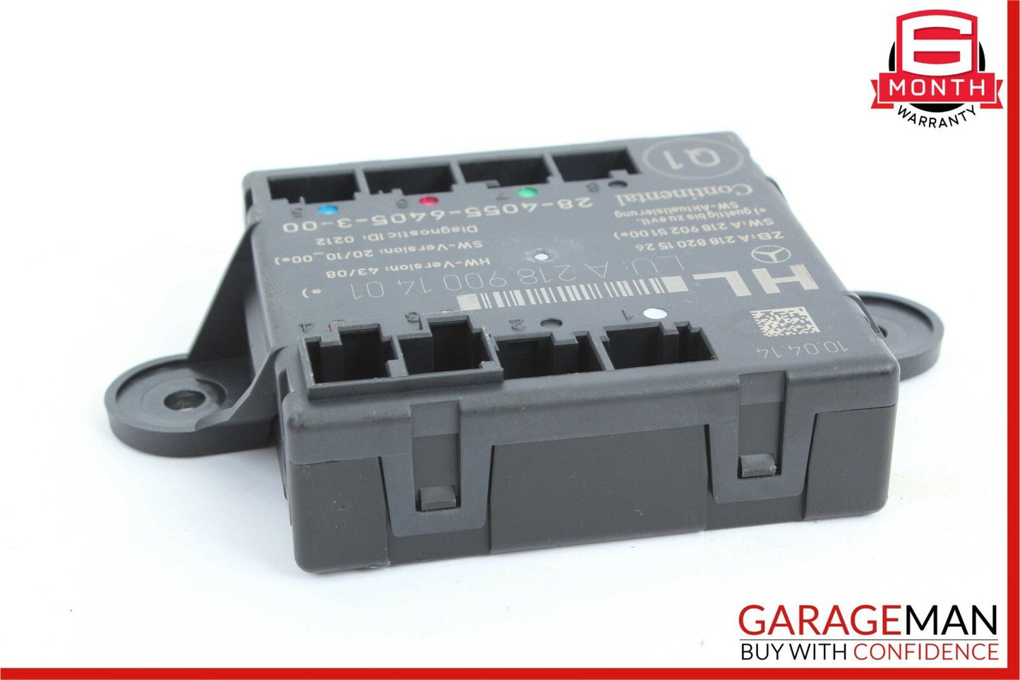 08-15 Mercedes W204 C250 Rear Left Driver Side Door Control Module Q1 OEM