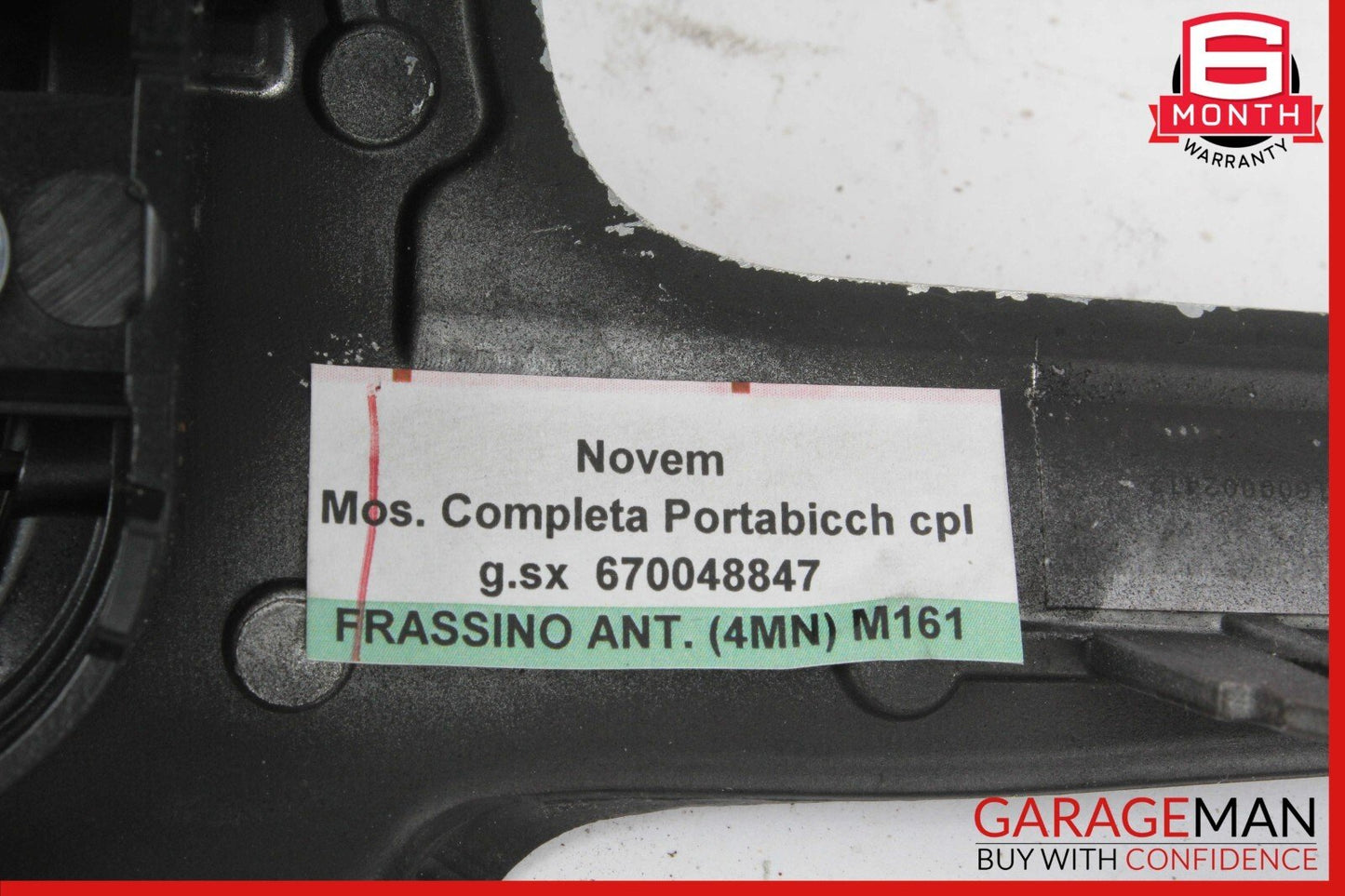 17-20 Maserati Levante Gear Shifter Cup Holder Bezel Trim w/ Switches OEM