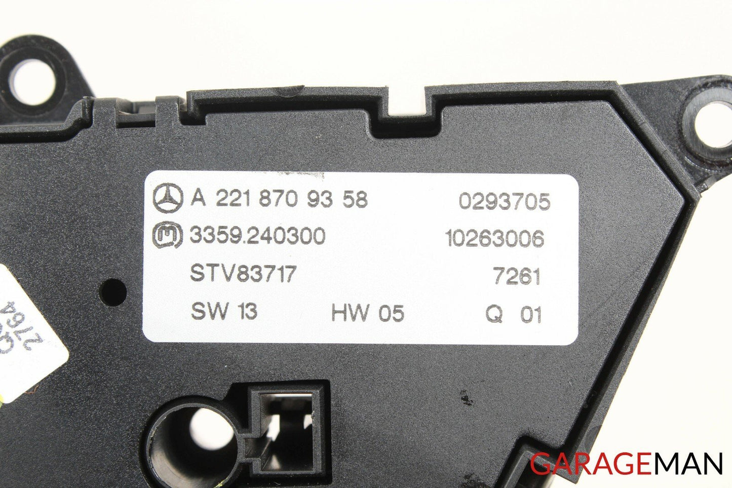 07-13 MERCEDES W216 CL550 S550 FRONT RIGHT SEAT CONTROL SWITCH Q01 OEM
