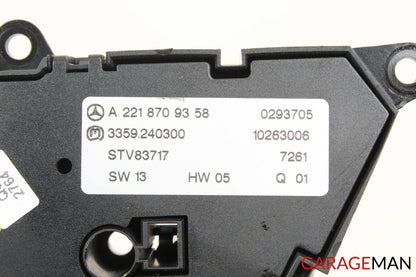 07-13 MERCEDES W216 CL550 S550 FRONT RIGHT SEAT CONTROL SWITCH Q01 OEM