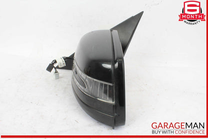 10-11 Mercedes W204 C300 C250 C350 Front Left Side Rear View Door Mirror Black