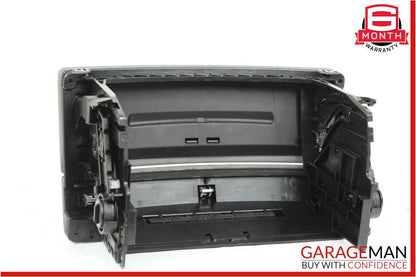 07-13 Mercedes W221 S550 Center Console Dashboard CD Player Trim Cover Grey