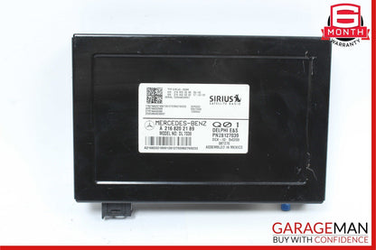 07-14 Mercedes X204 GLK350 SLK350 Sirius Satellite Radio Module Receiver OEM