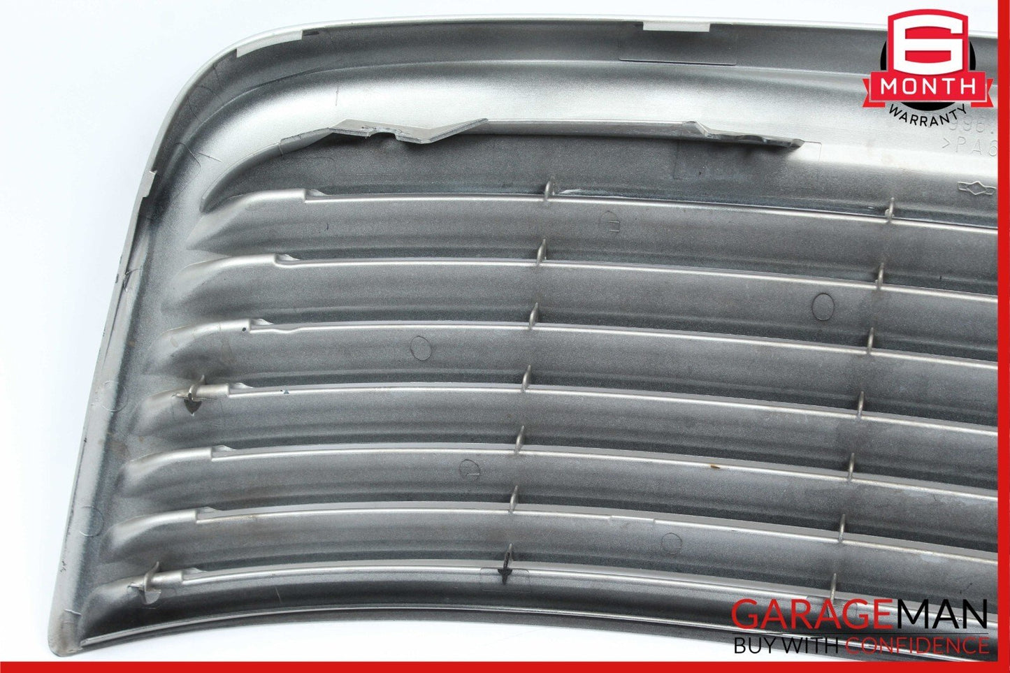 99-05 Porsche Carrera 911 Rear Trunk Deck Lid Grille Spoiler Silver OEM