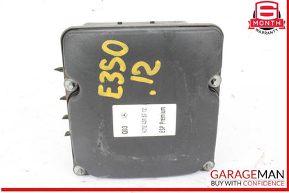 10-16 Mercedes W212 E350 ESP ABS Anti Lock Brake Pump 2124315712 OEM