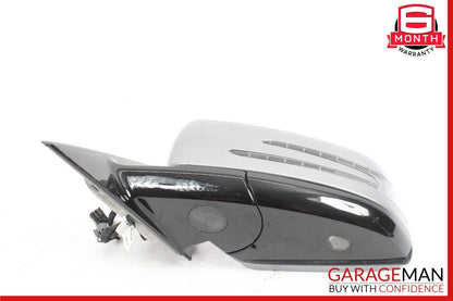 10-13 Mercedes W212 E550 Front Left Driver Side Door Rear View Mirror Silver