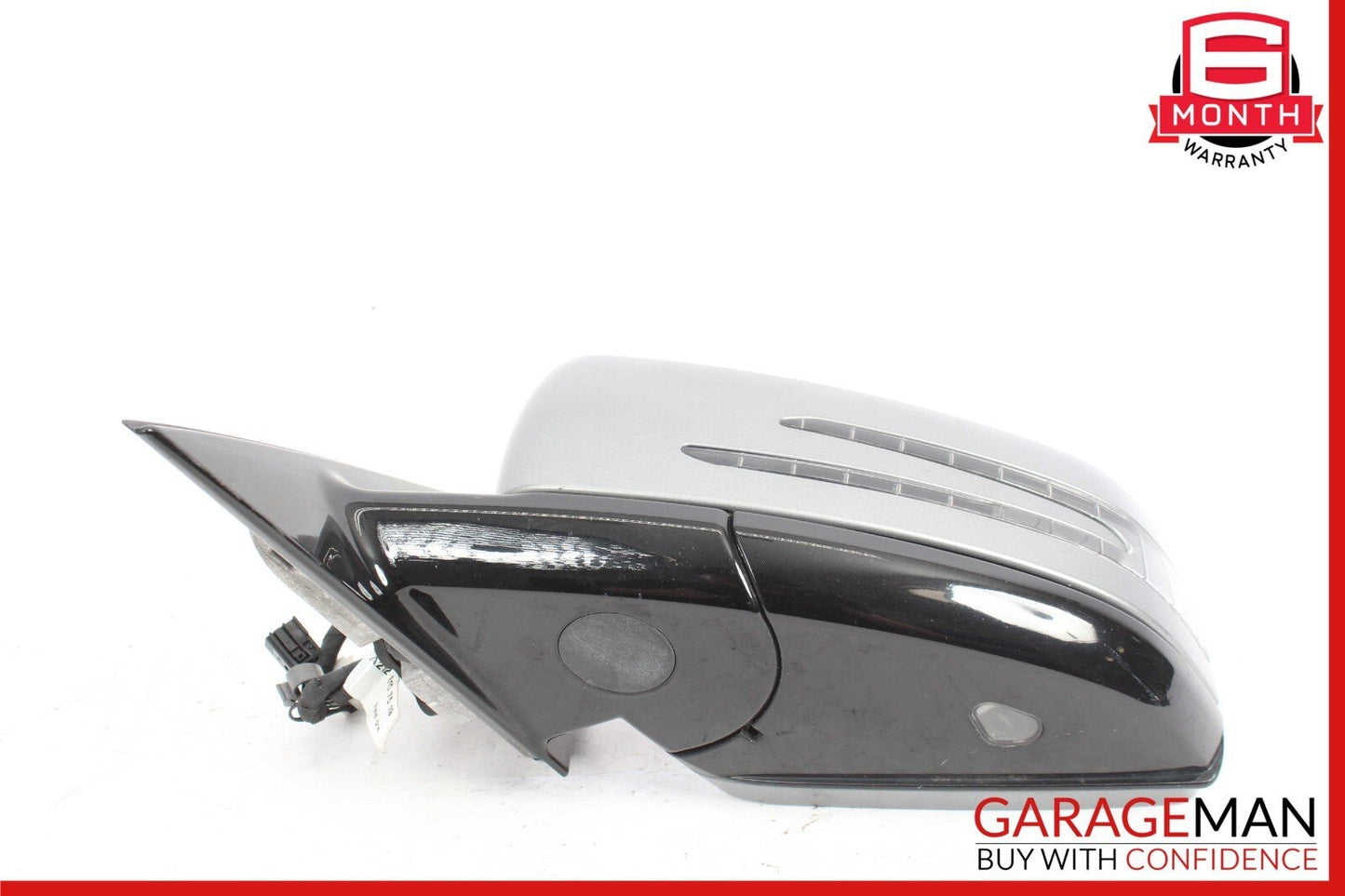 10-13 Mercedes W212 E550 Front Left Driver Side Door Rear View Mirror Silver