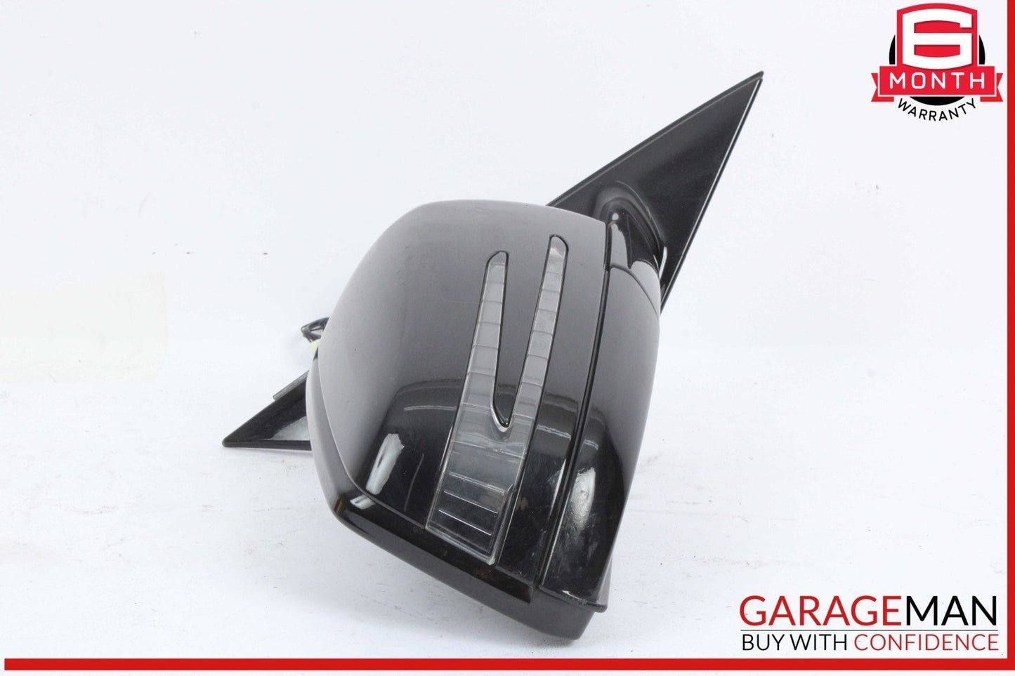 14-16 Mercedes W212 E350 4MATIC Front Right Door Rear View Mirror w/ Blind Spot